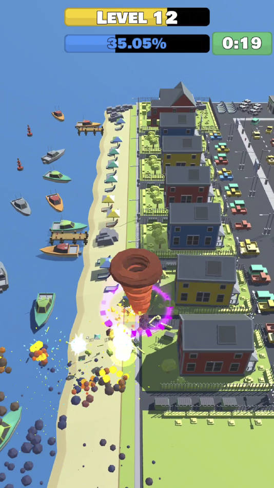 #2. Tornado.io 2 - The Game 3D (iOS) 由: Joao Milone