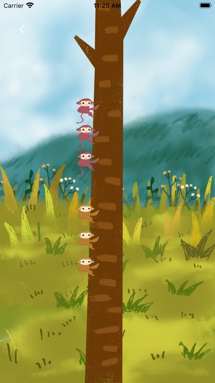 Monkey Climbing Tree