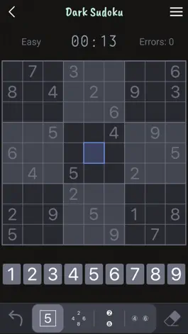 Game screenshot Dark Sudoku - Classic Puzzle mod apk