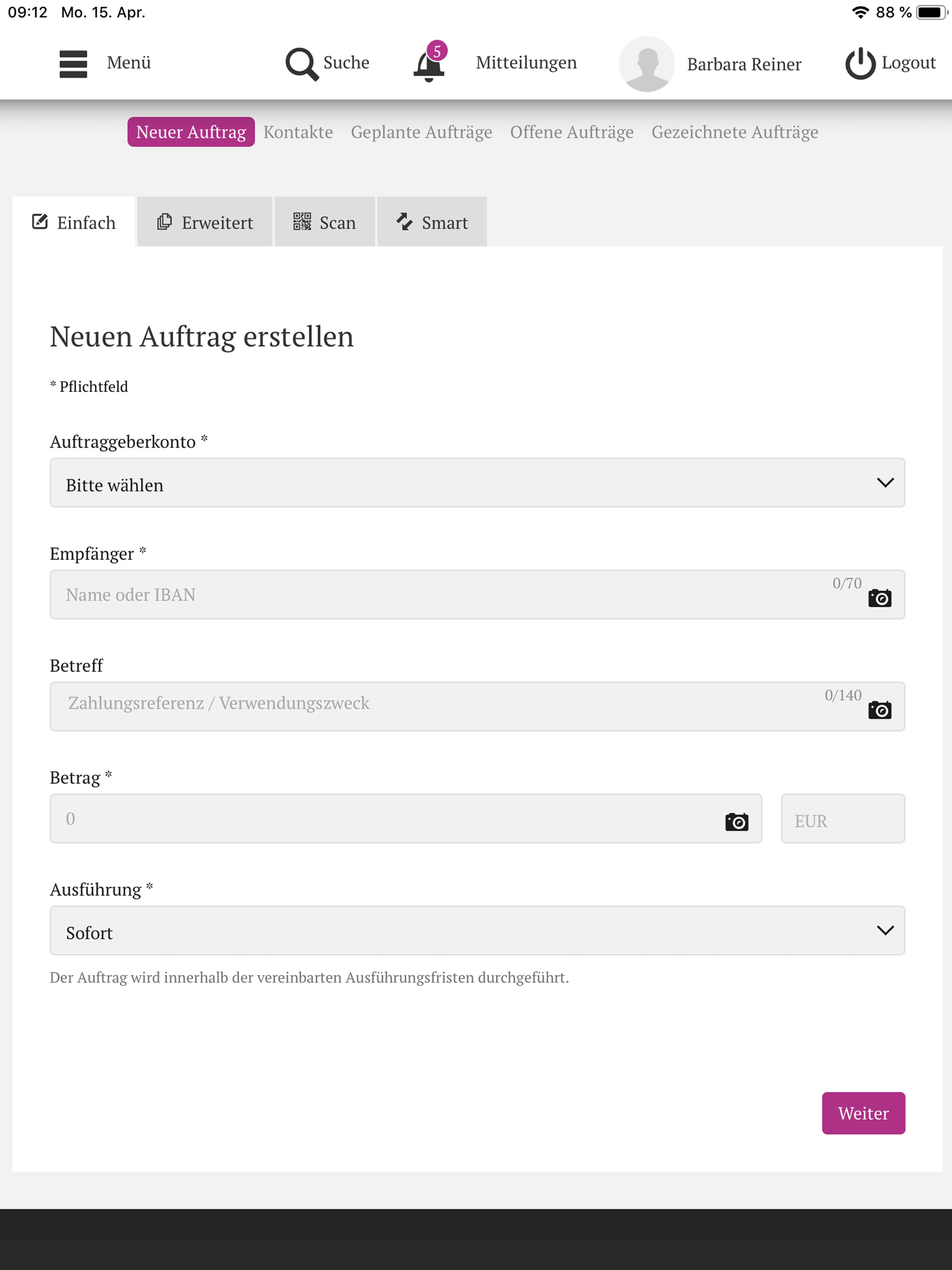 DADAT Banking screenshot 4