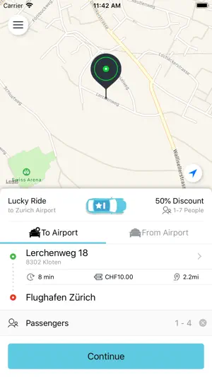 Airport Taxi Zürich screenshot 3