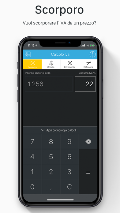 Screenshot #1 pour Calcolo Iva
