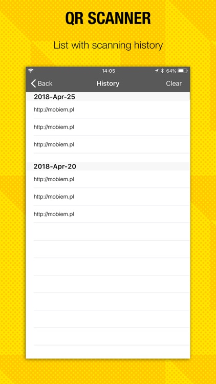 QR SCANNER - Reader for codes