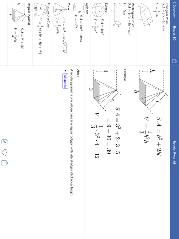Screenshot #6 pour Math Ref