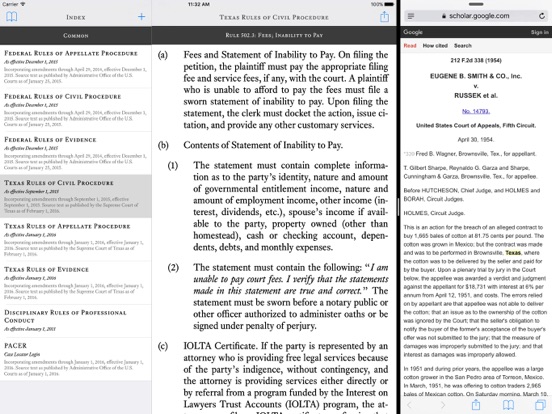TCDLA iPad screenshot 1 - Reference app