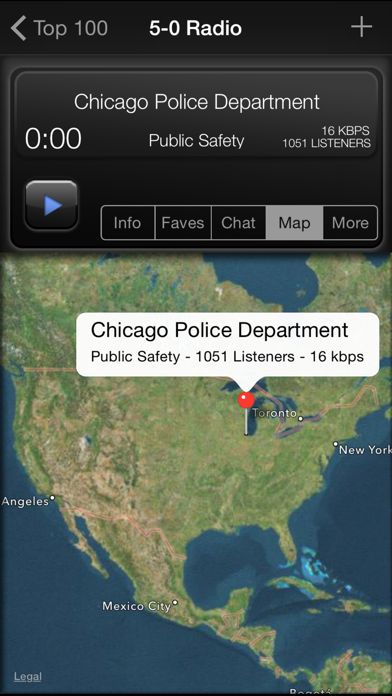 5-0 Radio Police Scanner Lite (Free) Screenshot 2