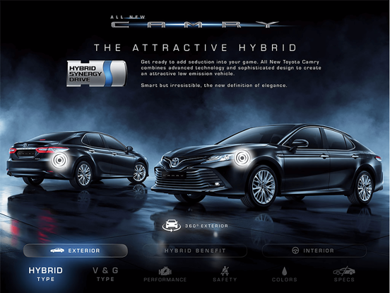 TOYOTA E-CATALOG iPad screenshot 5 - Shopping app