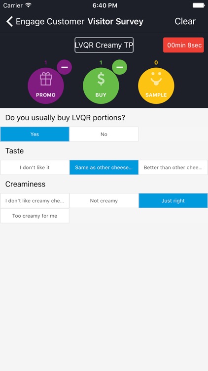 Torii – Track Tasting/Sampling