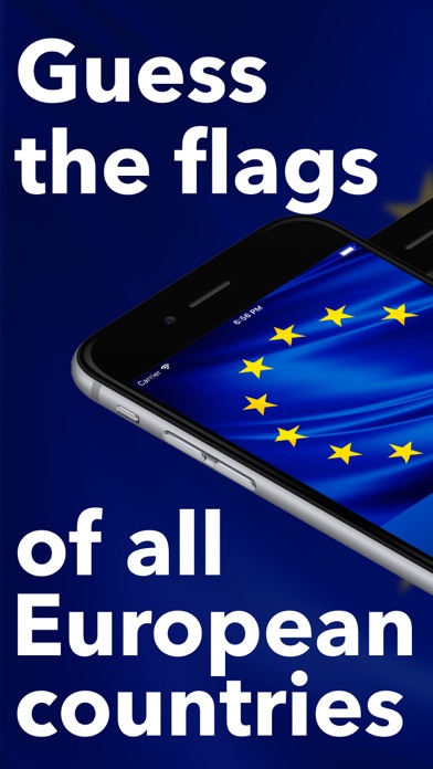 Countries of Europe Flags Quiz Screenshot