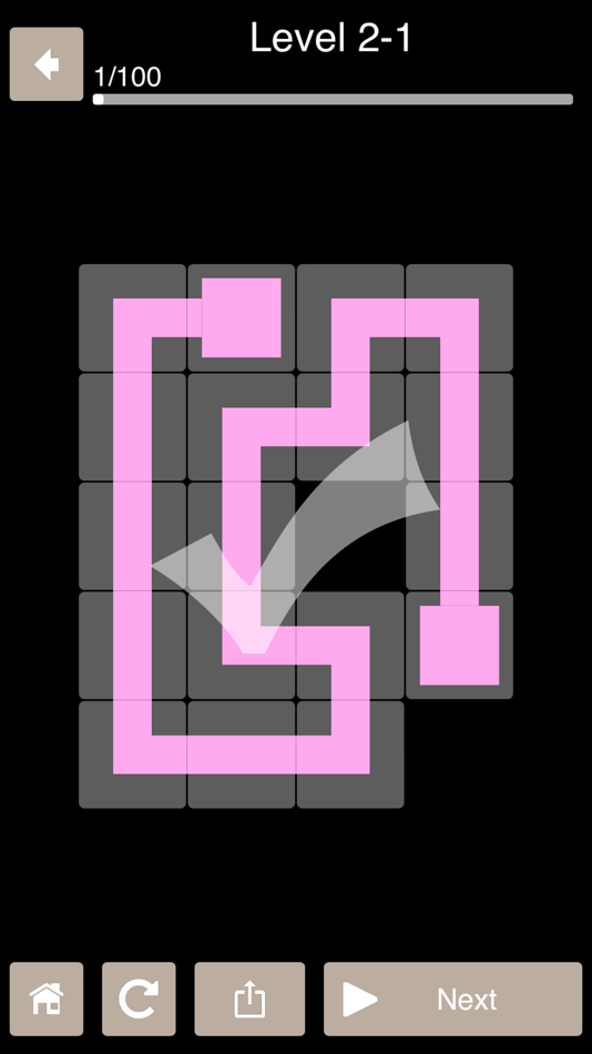#3. Line To Fill (iOS) Podle: Jirapong