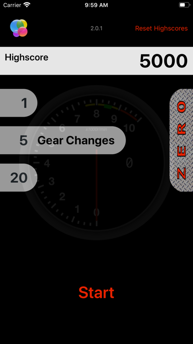 Rev Counter - Reflex Trainer screenshot 2