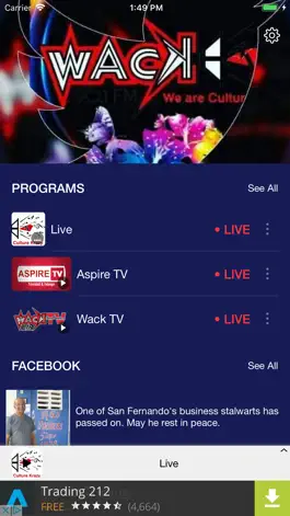 Game screenshot WACK FM/ASPIRE TV mod apk