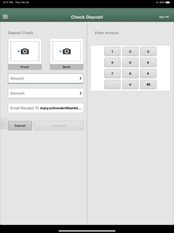 Bank2 Mobile for iPad screenshot-4