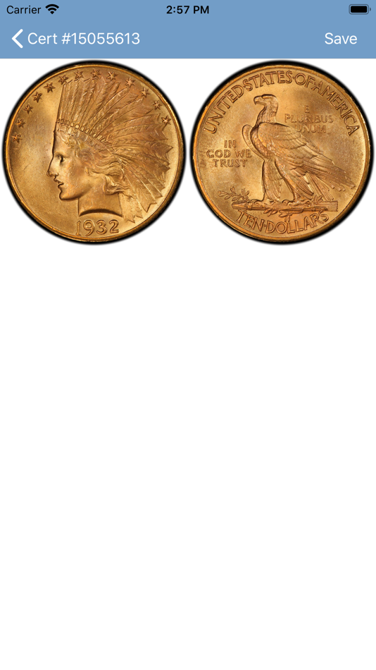 #3. PCGS Cert Verification (iOS) От: PCGS