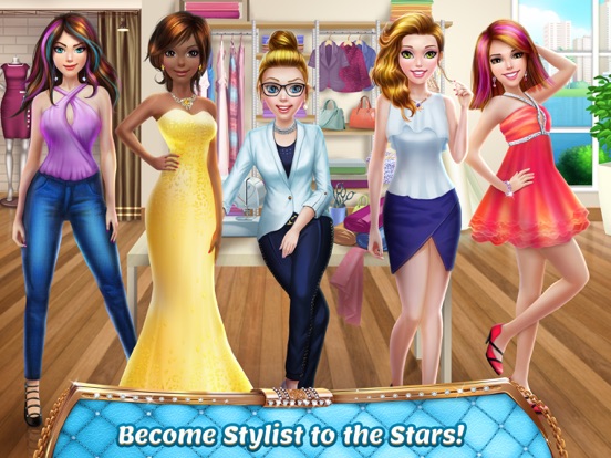 Stylist Girl: Make Me Gorgeous iPad app afbeelding 1