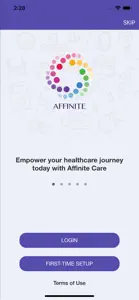 Affinite Care screenshot #1 for iPhone