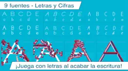 aprender a escribir letras iphone capturas de pantalla 3