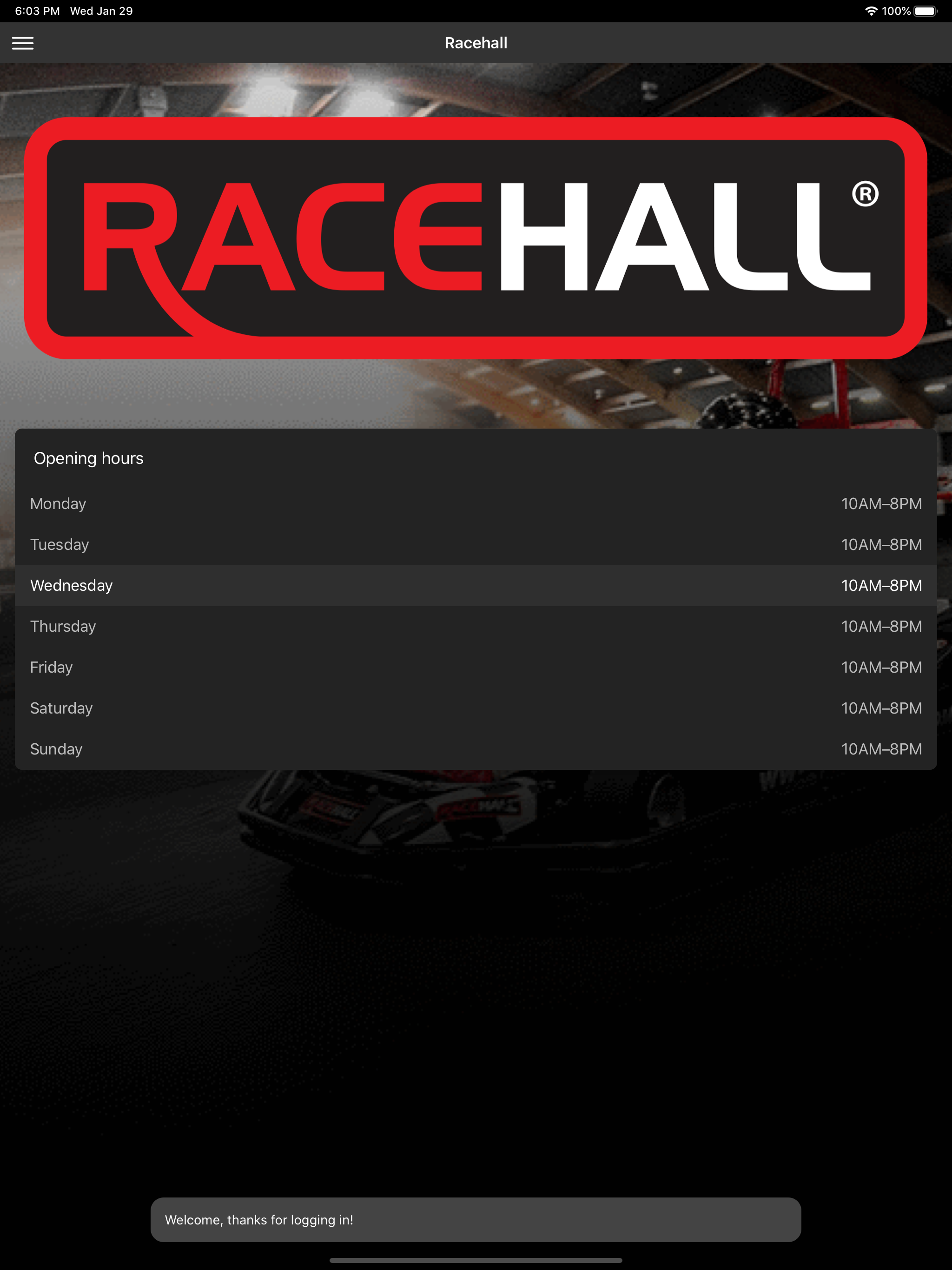 Racehall screenshot 8
