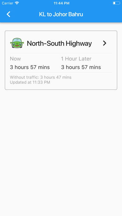 Malaysia Traffic Screenshot