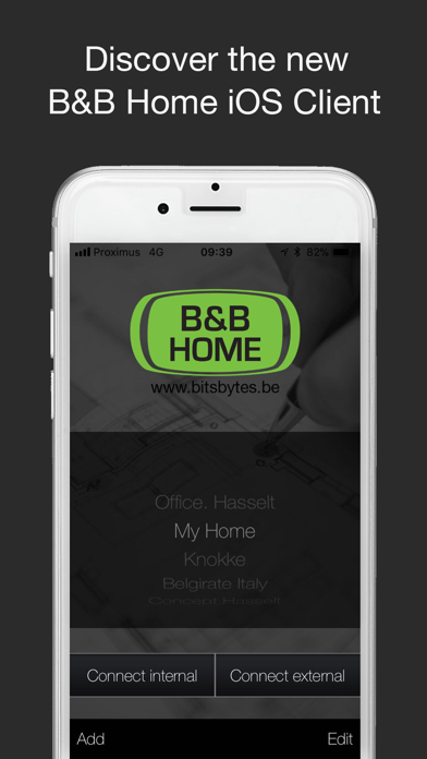 B&B Home Client Screenshot