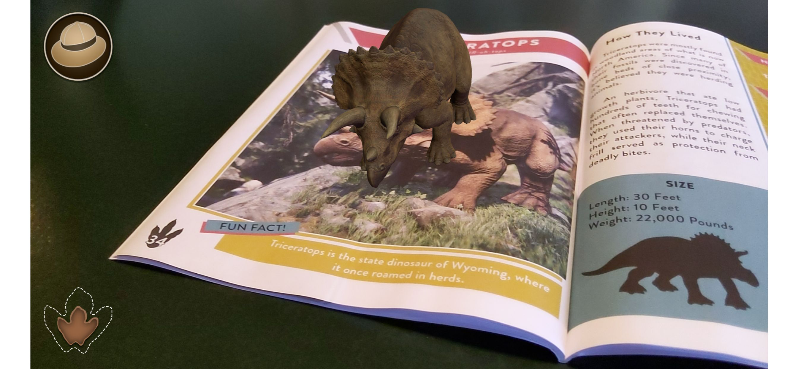 AR Living World of Dinosaurs