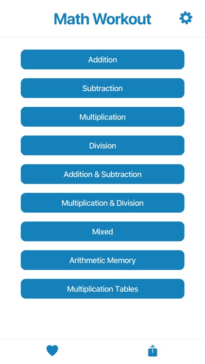 Math Workout - Math Games