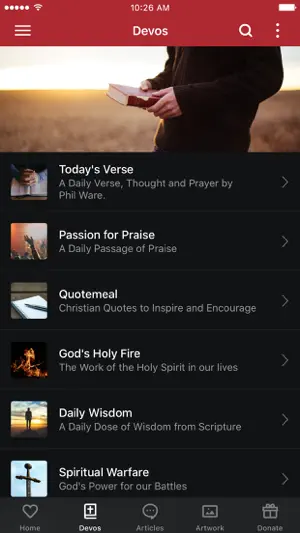 Heartlight - Daily Devotionals screenshot 2