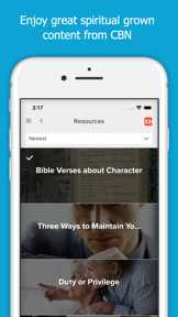 myCBN Prayer & Devotional App screenshot