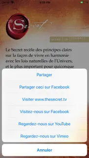 le secret - enseignements iPhone Captures Décran 3