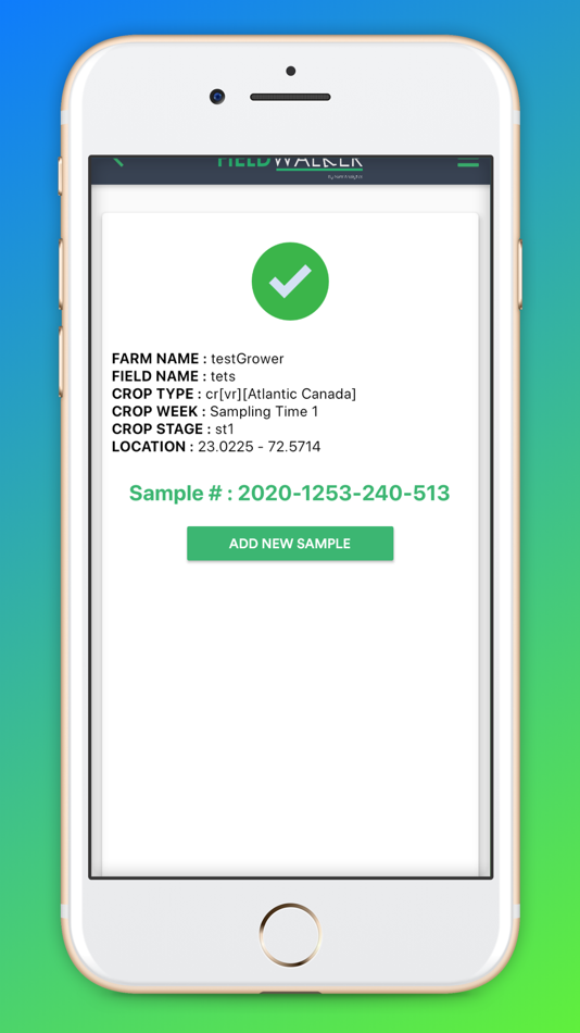 #7. Field Walker by NutriAnalytics (iOS) 由: NutriAg Ltd.