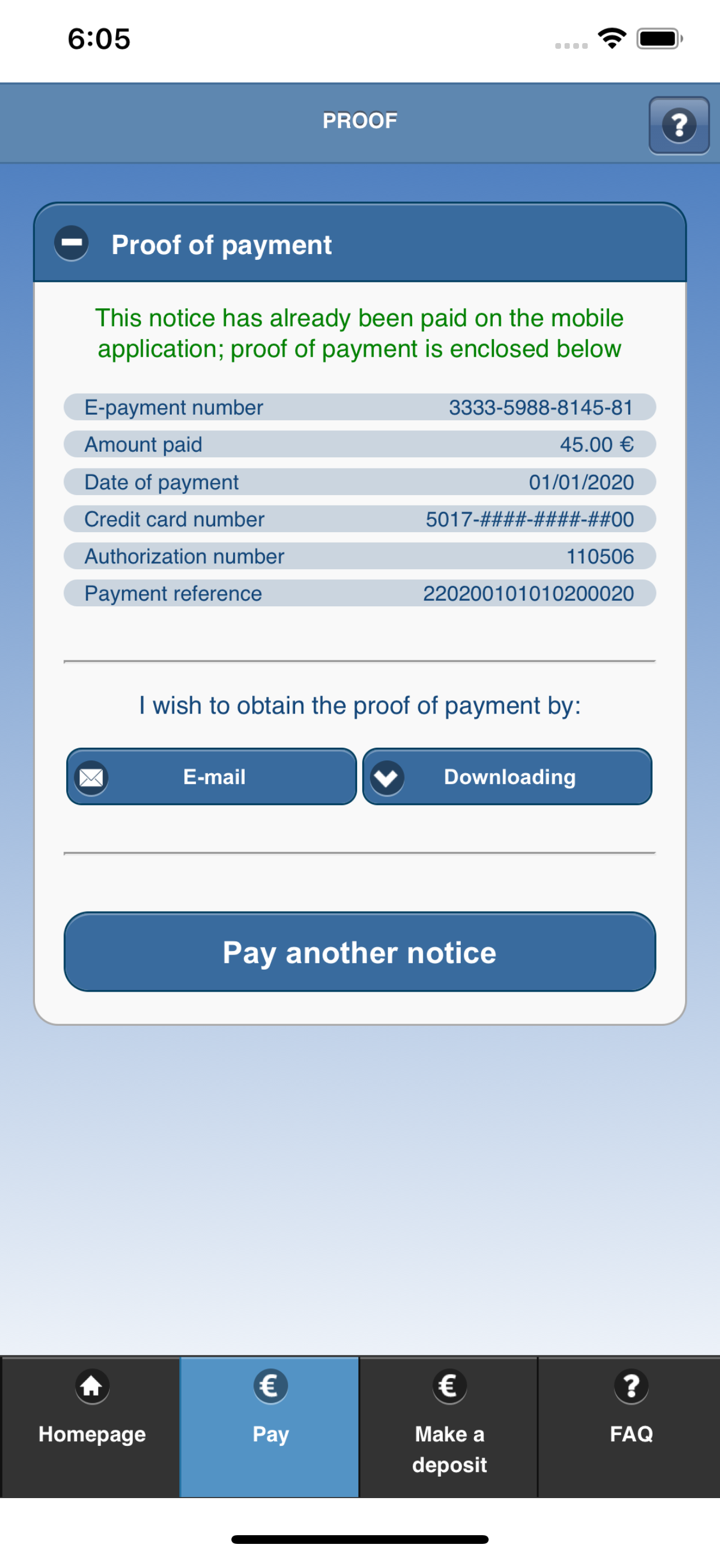 Amendes.gouv screenshot 4