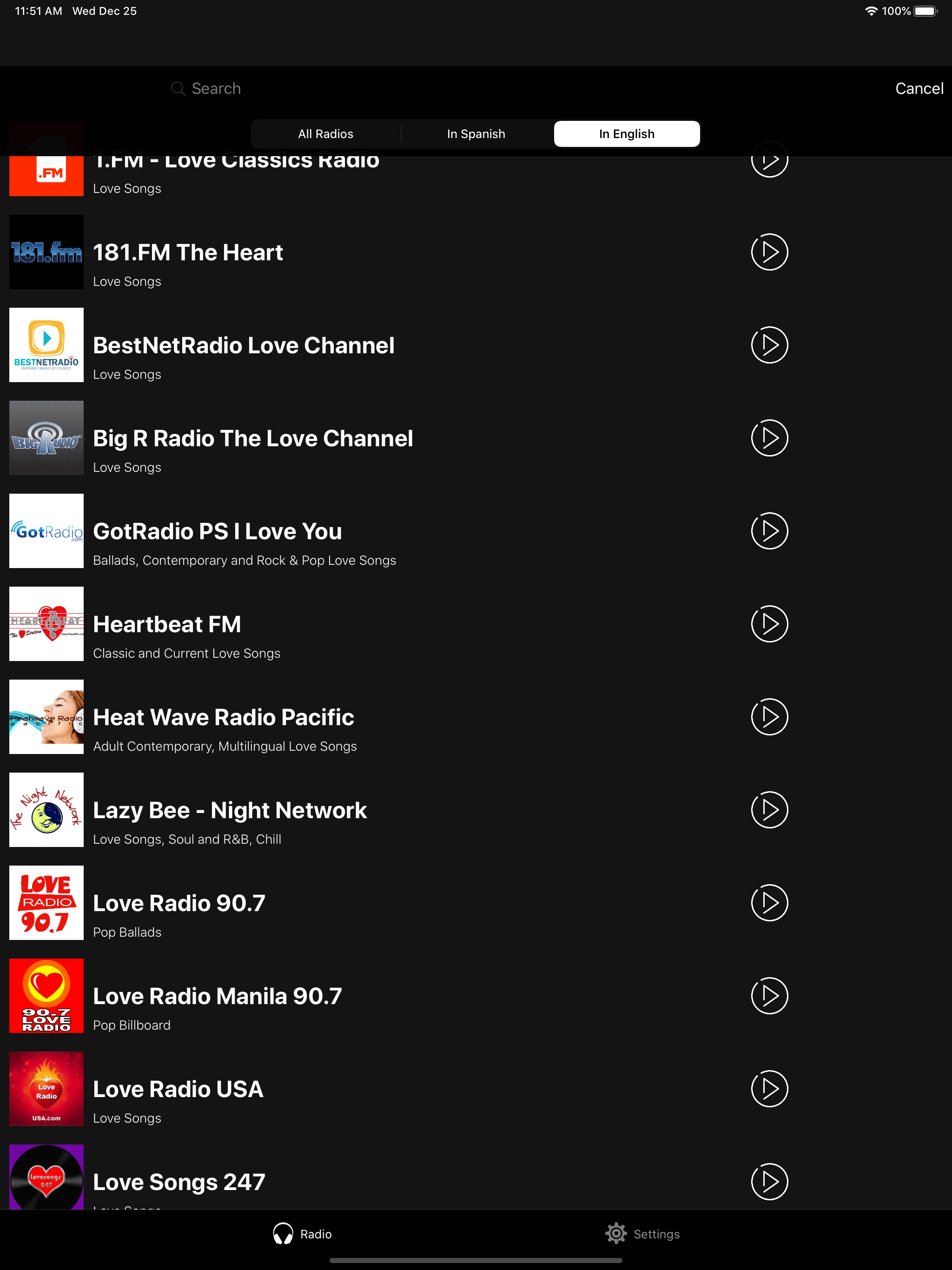 Love Songs Romantic Music screenshot 7