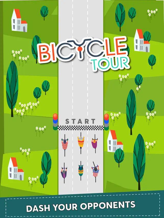 Bicycle Tour, game for IOS