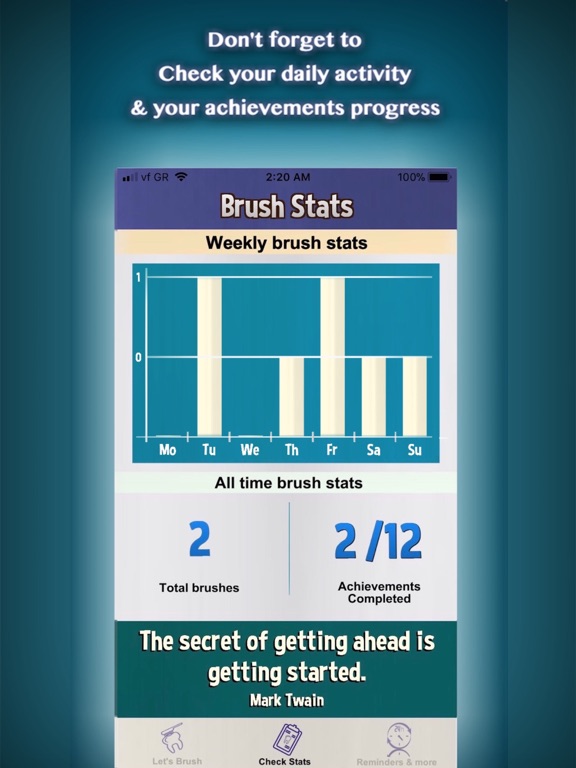 Screenshot #5 pour Teeth Brush Timer & Alarm