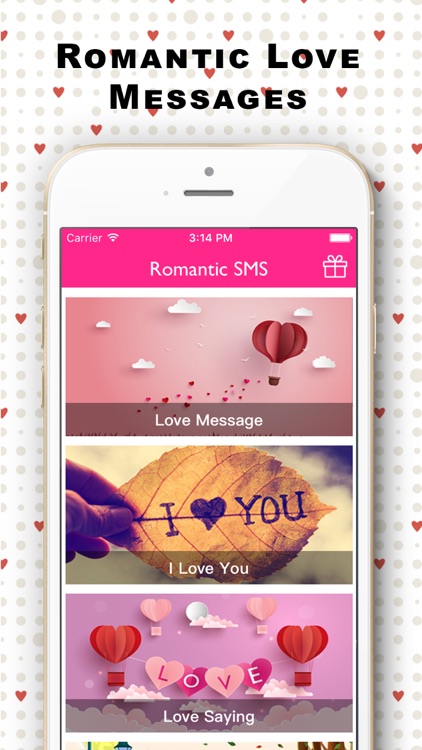 Love Messages : Romantic SMS