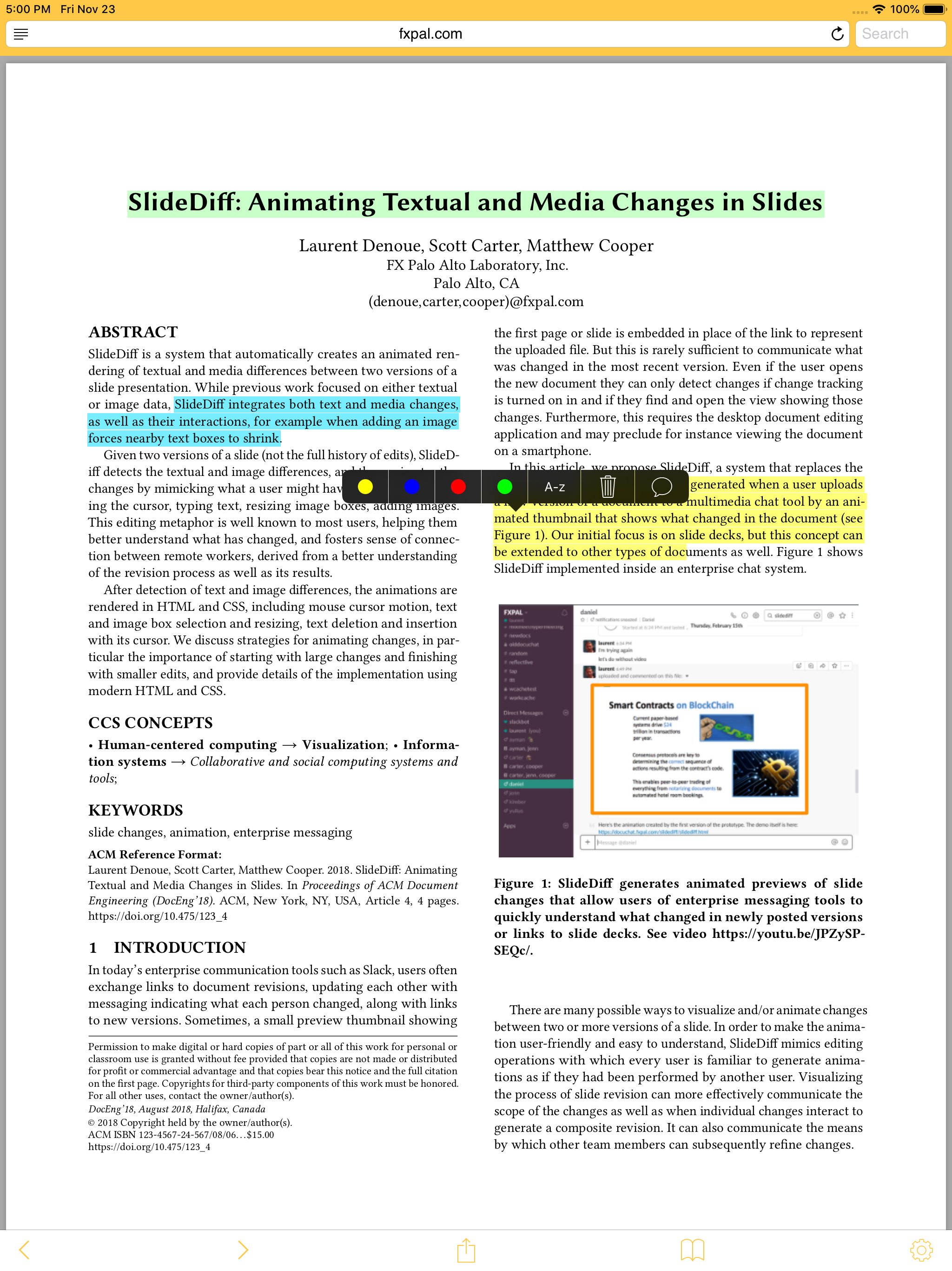 RePaper Web PDF Highlighter