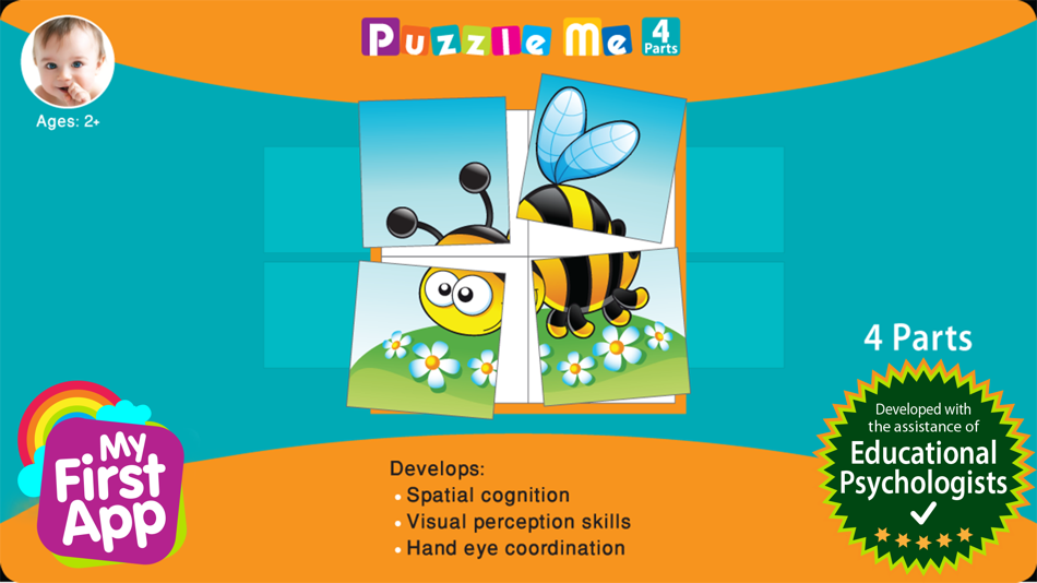 #1. Puzzle Me 1 (iOS) 由: MyFirstApp Ltd.