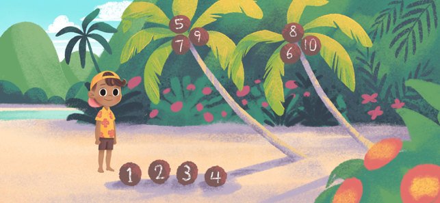 ‎Number Island: Counting Games Screenshot