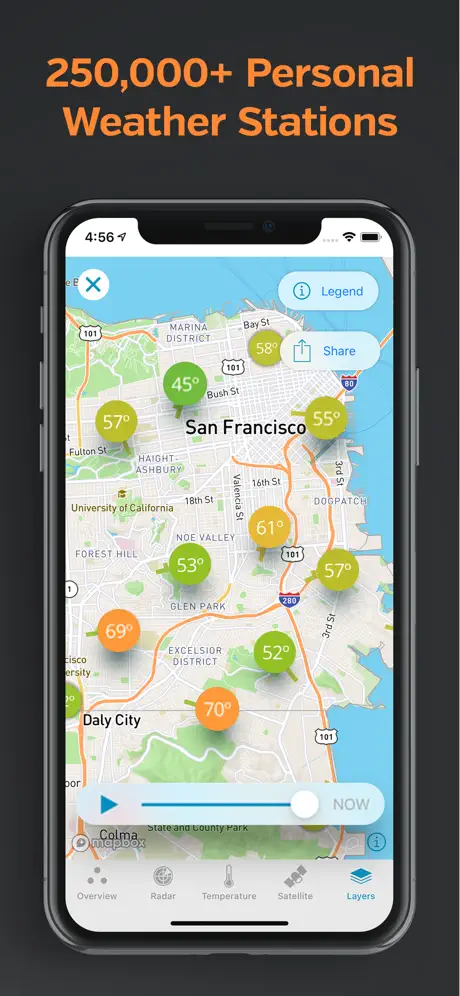 Weather Underground: Local Map
