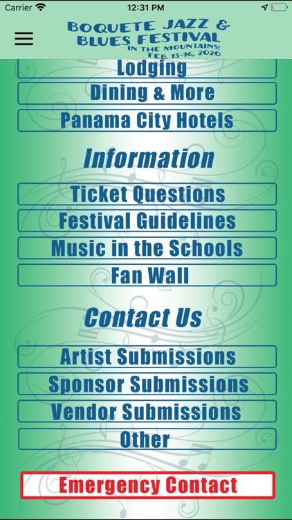 Boquete Jazz & Blues Festival