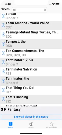 Game screenshot MyVideoList hack