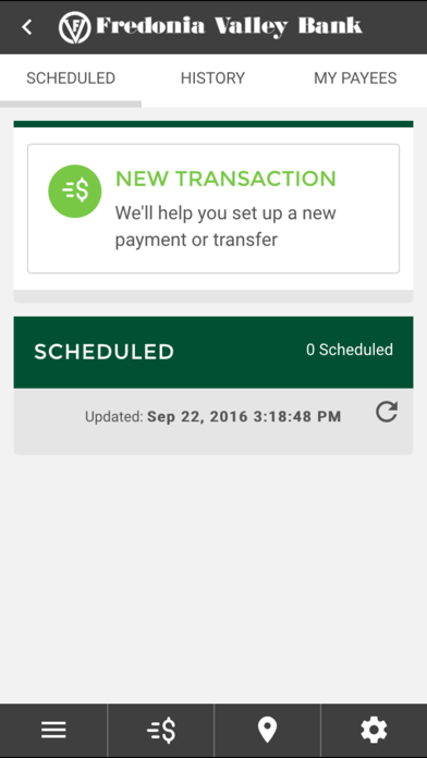 Fredonia Valley Bank Mobile Screenshot