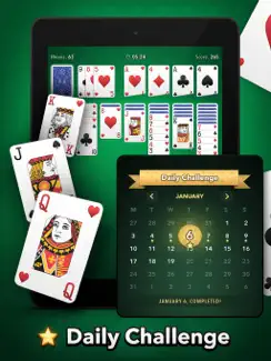 Solitaire ۬ iPad image 2