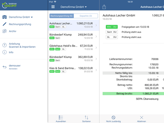Screenshot #4 pour bookmanCockpit