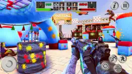 paintball shooting battle game iphone screenshot 1