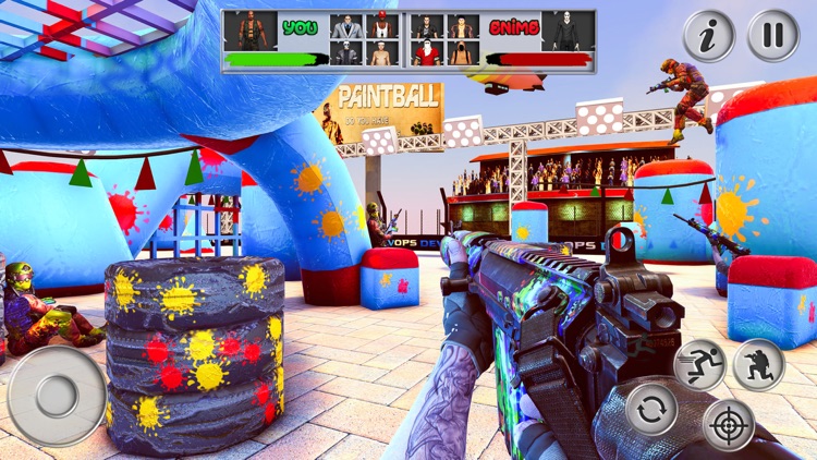 Paintball Shooting Battle Game