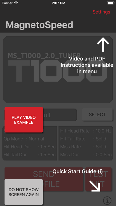 T1000 Tuner iPhone screenshot 8 - Sports app