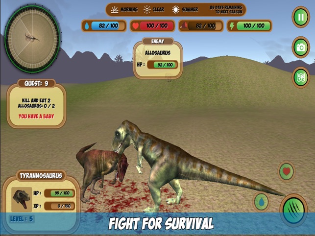 T-rex Simulator Dinosaur Games - Apps on Google Play