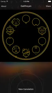 gallifreyan translator iphone screenshot 4