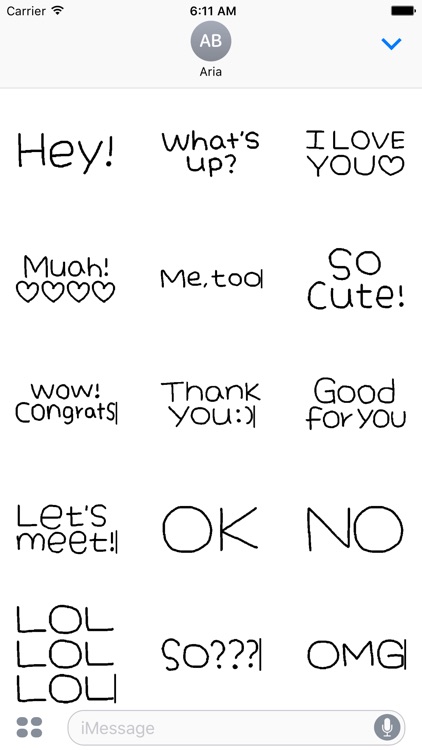 Animated Auto Template Message